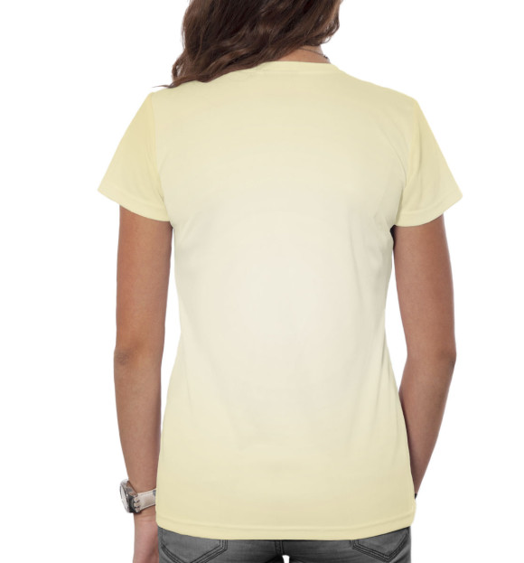Женская футболка с изображением Ирония судьбы цвета Белый