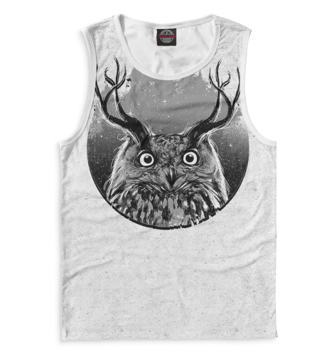 

Майки Print Bar, Белый, Совы