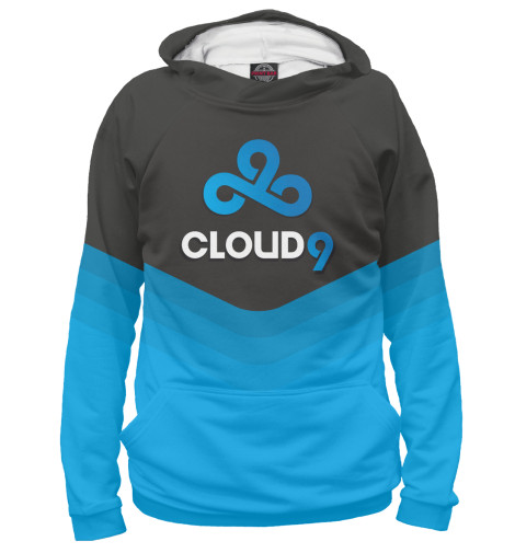 

Худи Print Bar, Белый, Cloud 9 Team