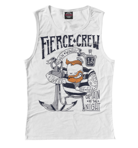 

Майки Print Bar, Белый, Моряк