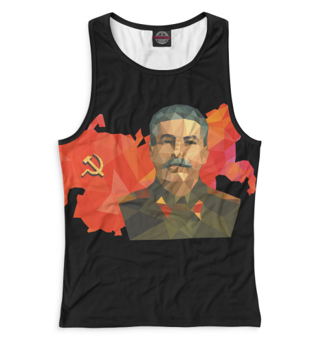 

Майки борцовки Print Bar, Белый, Сталин