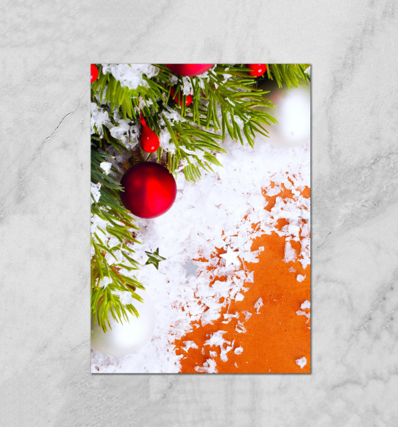 Плакат с притом Шарики цвета Белый Плакат с изображением Шарики цвета Белый