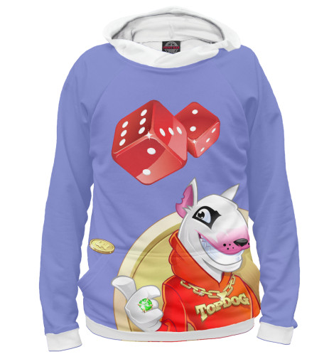 

Худи Print Bar, Белый, Top Dog