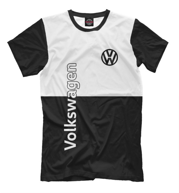 Футболка для мальчиков с изображением Volkswagen цвета Белый