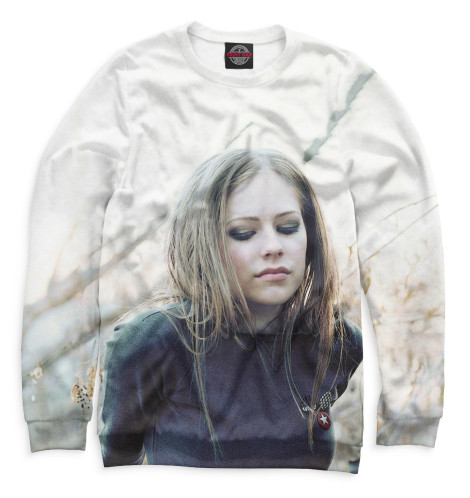 

Свитшоты Print Bar, Белый, Avril Lavigne