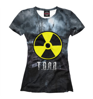 Женская футболка S.T.A.L.K.E.R-ТОЛЯ