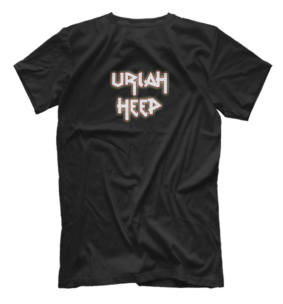 Футболка для мальчиков с изображением Uriah Heep цвета Белый