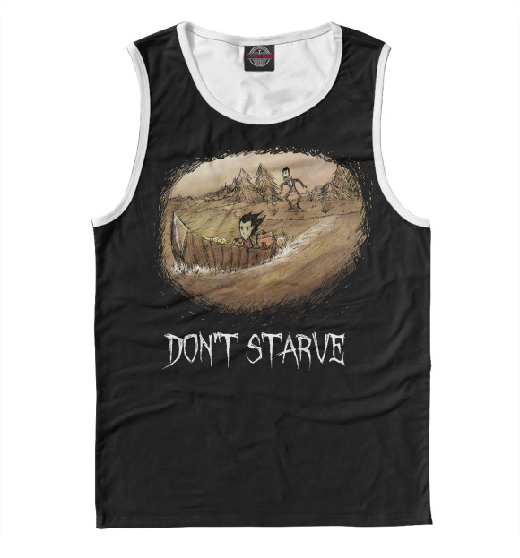 Майка для мальчика с изображением Dont Starve цвета Белый