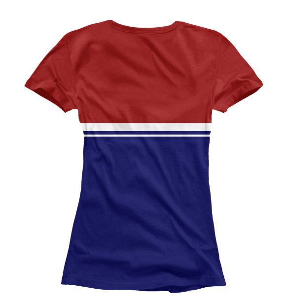 Женская футболка с изображением Дети СССР цвета Белый
