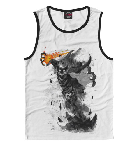 

Майки Print Bar, Белый, Shadow Fiend