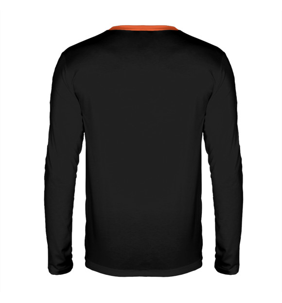 Мужской лонгслив с изображением Mario Doom цвета Белый