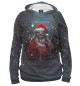 Мужское худи Zombie Santa