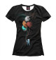 Женская футболка Путешествие Космонавта