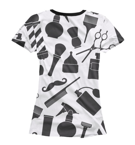 

Футболки Print Bar, Белый, Барбер