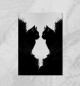 Плакат Rorschach Cats