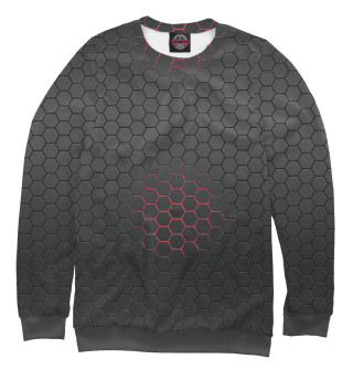 Женский свитшот Red Honeycomb