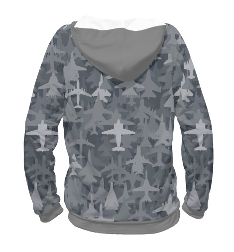 

Худи Print Bar, Белый, Самолёты