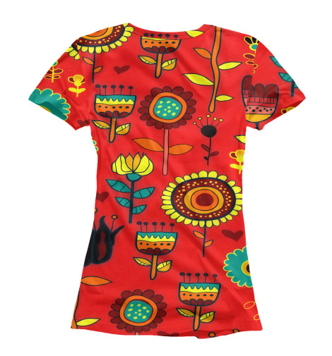 

Футболки Print Bar, Белый, Цветочки