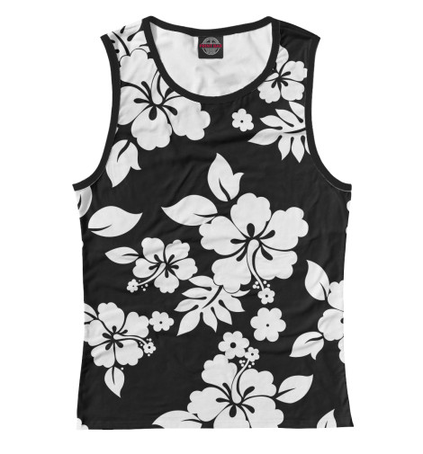 

Майки Print Bar, Белый, Гавайский принт