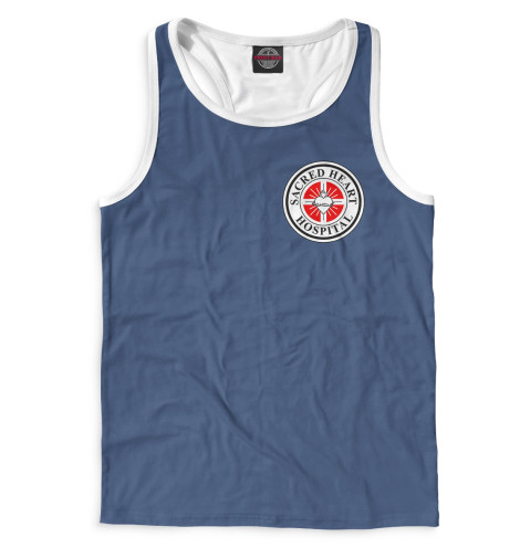 

Майки борцовки Print Bar, Белый, Клиника Sacred Heart
