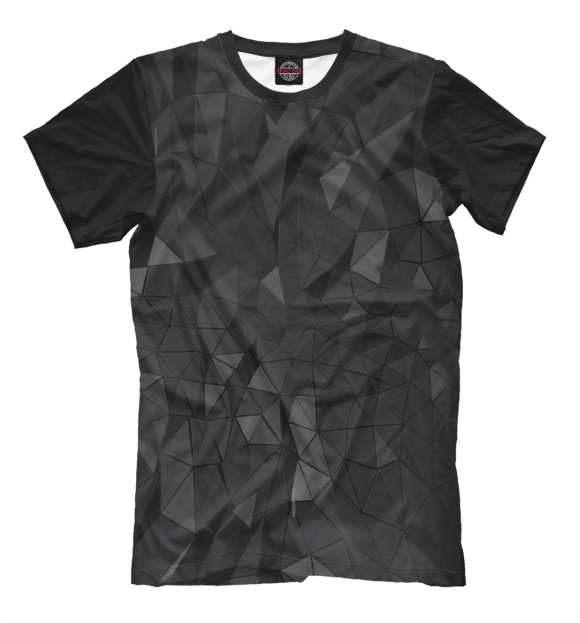 Мужская футболка с изображением Адам Дженсен цвета Черный