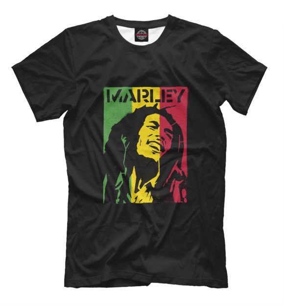 Футболка для мальчиков с изображением Rasta цвета Белый