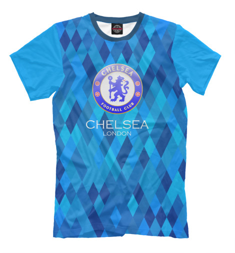 

Футболки Print Bar, Грязно-голубой, Chelsea
