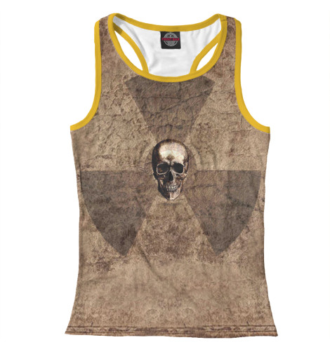 

Майки борцовки Print Bar, Белый, Знак радиации