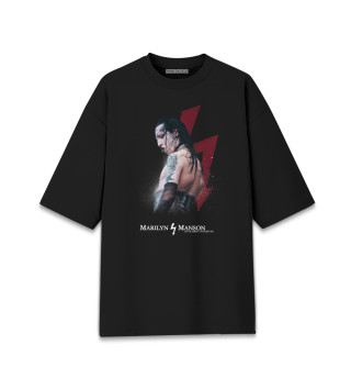 Мужская футболка оверсайз Marilyn Manson Shock-Rock