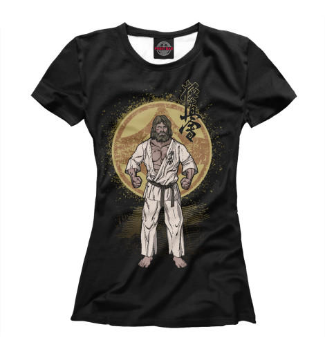 

Футболки Print Bar, Белый, Киокушинкай каратэ