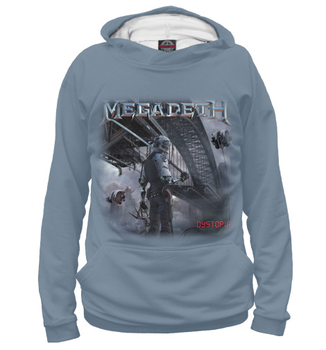 

Худи Print Bar, Белый, Megadeth