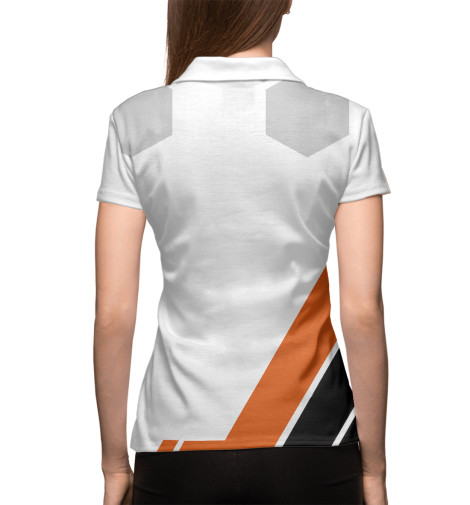 

Поло Print Bar, Белый, Azimov CS:GO