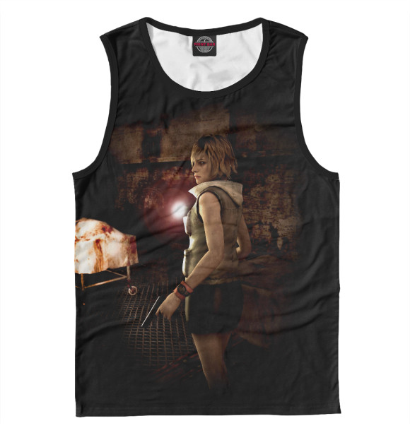 Майка для мальчика с изображением Silent Hill 3 цвета Белый