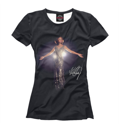 

Футболки Print Bar, Белый, Whitney Houston
