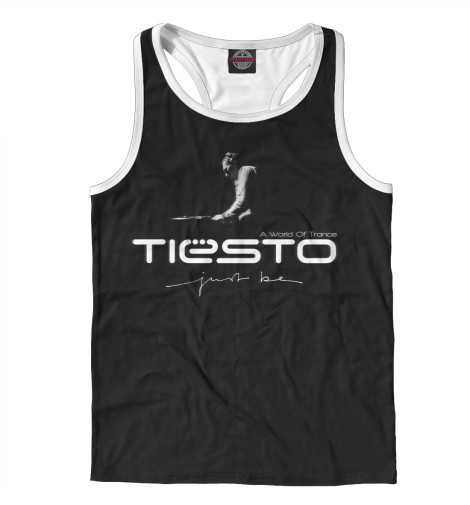 

Майки борцовки Print Bar, Белый, TIesto