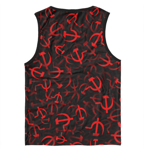 

Майки Print Bar, Белый, Серп и молот 2