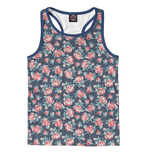 

Майки борцовки Print Bar, Белый, Цветы
