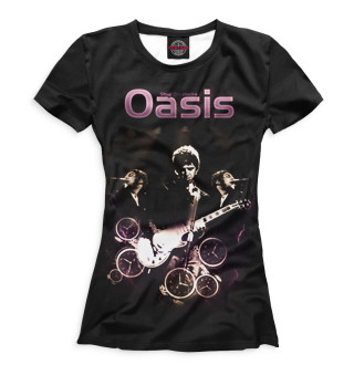 Женская футболка Oasis