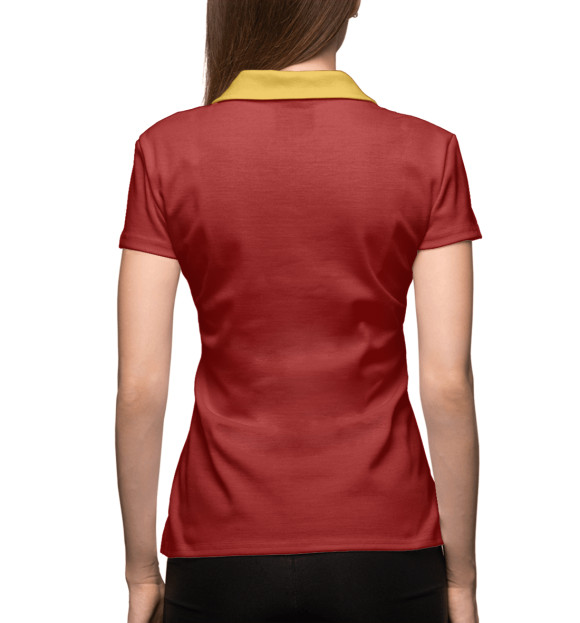 Женское поло с изображением Легион Цезаря цвета Р‘РµР»С‹Р№