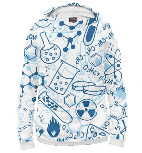

Худи Print Bar, Белый, Химические формулы