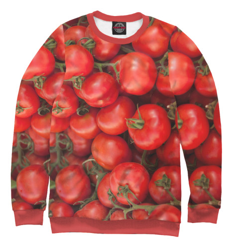 

Свитшоты Print Bar, Белый, Помидоры