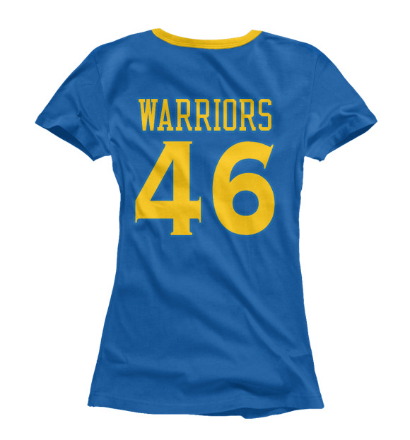 Футболка для девочек с изображением Golden State Warriors цвета Белый