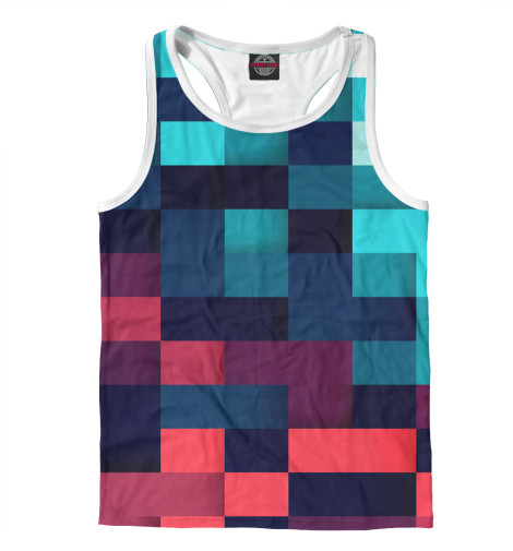 

Майки борцовки Print Bar, Белый, Pixel color