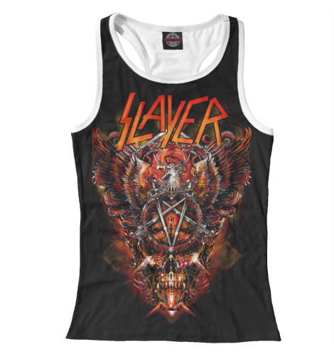 

Майки борцовки Print Bar, Белый, Slayer