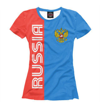 Футболка для девочек RUSSIA
