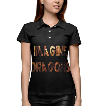 Поло для девочки Imagine Dragons