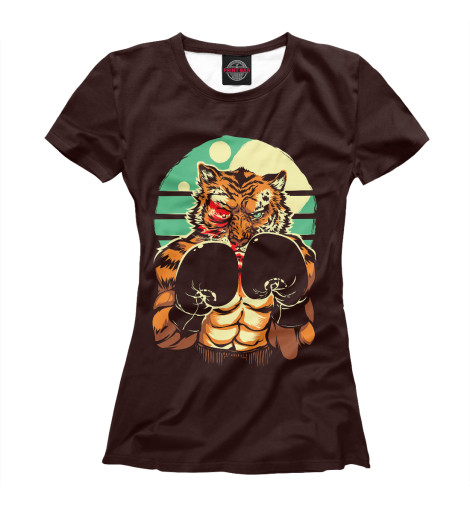 

Футболки Print Bar, Белый, Eye of the Tiger