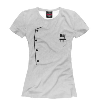 Футболка для девочек Chef Uniform