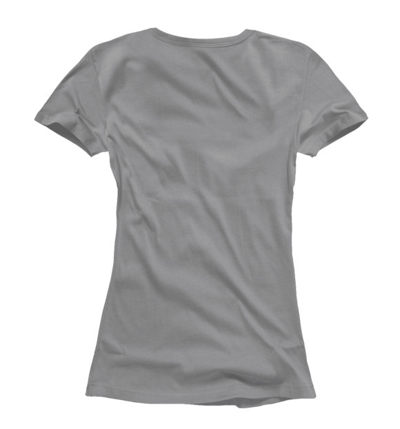 Женская футболка с изображением Рыцарь цвета Белый