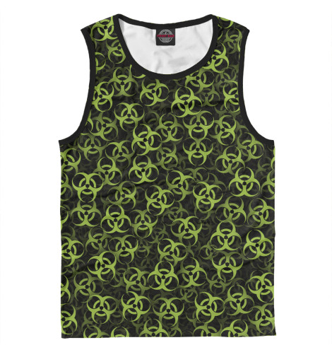 

Майки Print Bar, Белый, Биологическая опасность 2